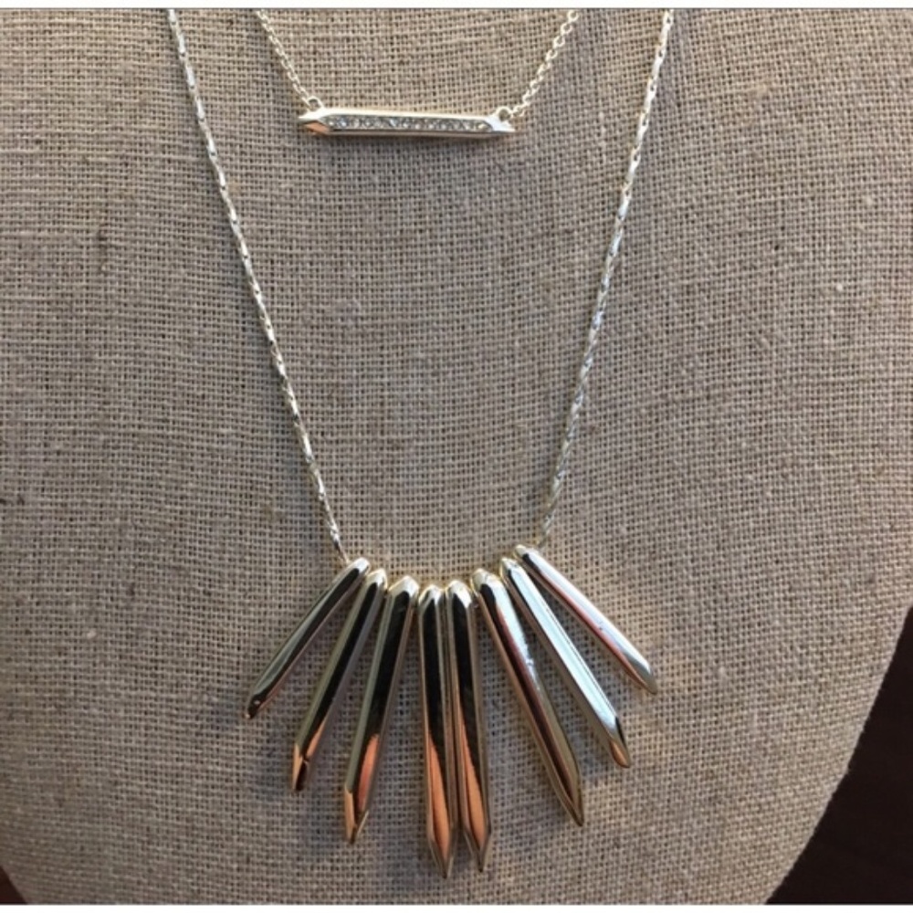 :: S&Drebel [ V-3-In-1 ] Cluster Layer Necklace - image 8